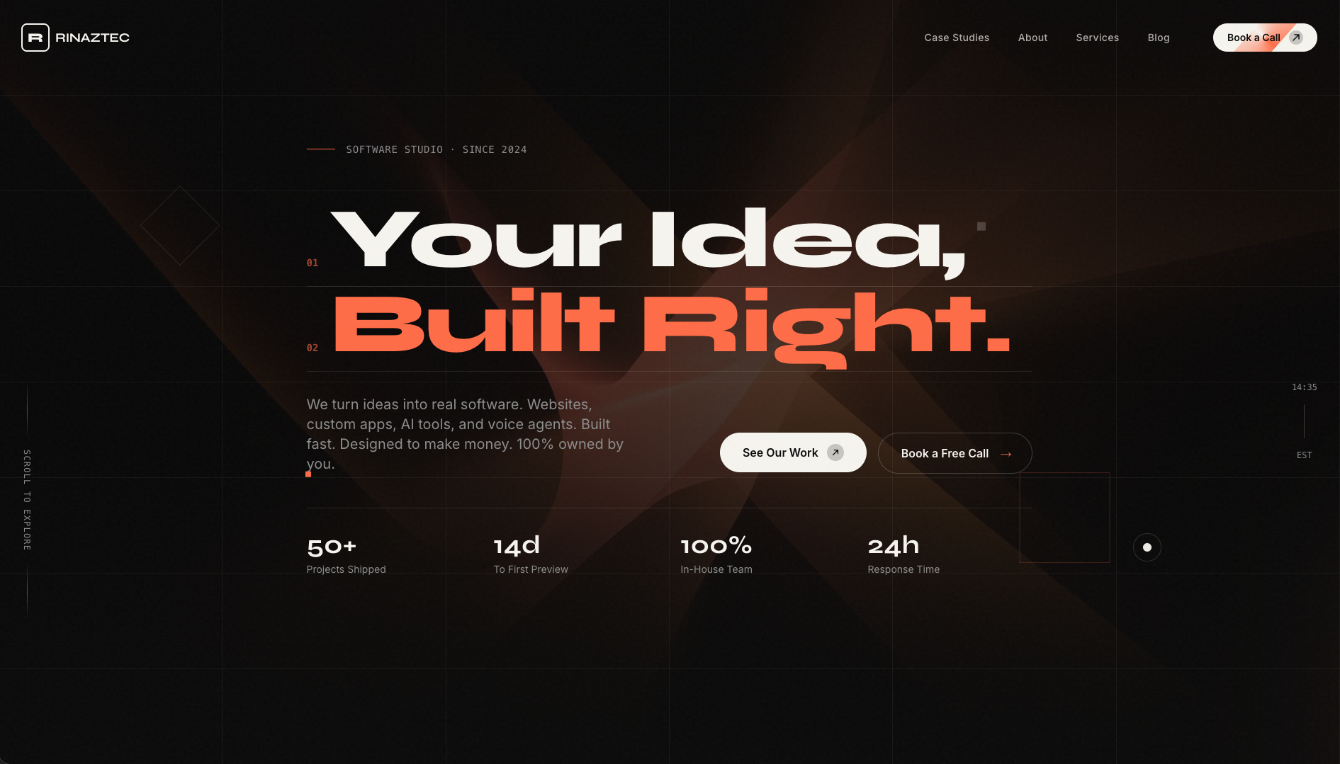 Superfocus app interface